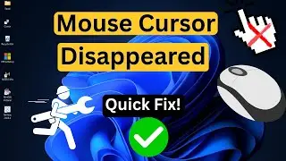 Mouse Cursor Disappeared in Windows 10 | Easy Fixes!