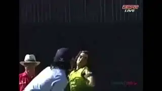 Historical Bowled of #dhoni by Umer Gul.