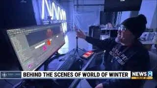Artist prepares interactive piece for World of Winter