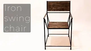 Iron Industrial swing chair build