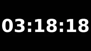 (timer) 3 hour 27 minute (timer)
