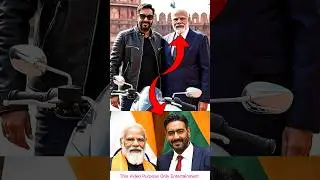 Ajay Devgan went to meet Narendra Modi and it happened again 😱#ajaydevgan #narendramodi #shorts