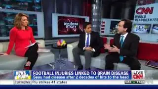 Drew Findling, Atlanta attorney, discusses NFL and Brain Trauma on CNN