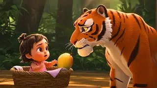 Fablekin Adventures :The Baby saved by The Tiger - Kids Animated Story | English Stories