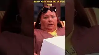 Berta makes Charlie and alan fight #funny #comedyvideo #comedy #2andahalfmen #moviebuffs#moviescenes