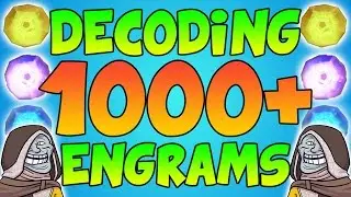 Destiny: 1000+ Engram Opening &ndash; 1000 SUBSCRIBERS SPECIAL Exotic &ndash; Legendary &ndash; Rare Opening Gameplay