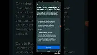 HOW TO DEACTIVATE MESSENGER 2023!!!