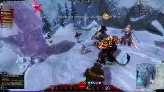 Guild Wars 2 Cuki Asura Wintersday Kalandok 96.r&eacute;sz Snowball Mayhem! H&oacute;goly&oacute; csata!