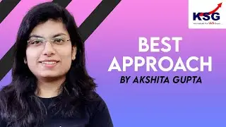 Best Approach | Akshita Gupta| AIR 69 | Toppers Views | KSG India