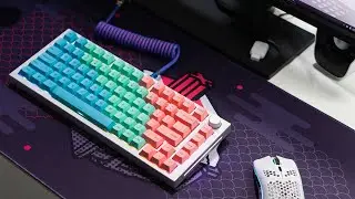 Glorious GMMK Pro sound test - Glorious Panda switches, Glorious GPBT Cherry profile keycap
