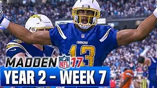 Madden 17 Chargers, франшиза, год 2 &mdash; неделя 7 против Broncos &mdash; эпизод 30