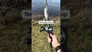 Glide Bait Setup! Shimano Curado DC and Johnny Morris Carbonlite Glide rod! #fishing #glidebait #DC