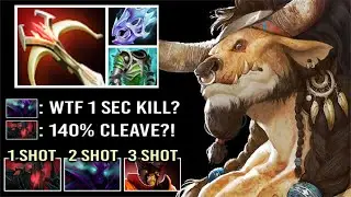 SUPER CARRY 3 Hits Delete All Meta Heroes Max Attack Speed + DMG Tauren vs Spectre Late WTF Dota 2