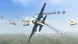 Things We Lost In The  Fire music video(WW2 dogfight bomber escort animation)