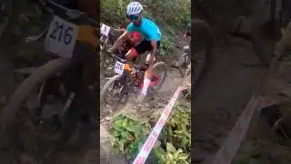 mtb National men elite mass start 💥🤯 #youtubeshorts #mountainbike #cycling subscribe my channel 🇮🇳⬆️