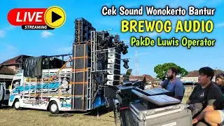 Cek Sound BREWOG di Lapangan Wonokerto Bantur