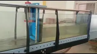 Tilting flume Apparatus. Hydraulic Jump. Open channel flow.River Geomorphology.#flow #flume #river