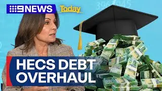 Recent HECS overhaul allows more to be borrowed for first-home buyers | 9 News Australia