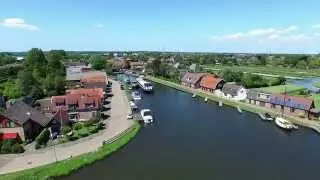 Broekhornerbrug Omval Broek op Langedijk Oosterdel Vogelvlucht