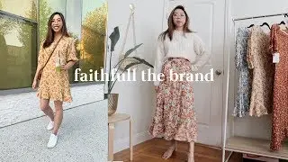 FAITHFULL THE BRAND OVERVIEW & TRY-ON HAUL