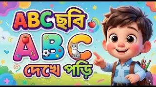A to Z Alphabet ছবি দেখে পড়ি | ABC Learning for Kids Bangla| SCHOOL