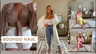 BOOHOO HAUL 2020 | ACTIVE WEAR IS IT WORTH IT? SUMMER TO FALL TRANSITION | TRY ON & STYLE