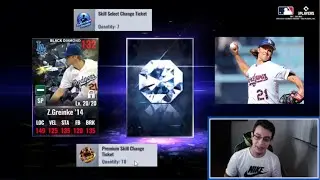 MLB 9 Innings 21: New Signature Black Diamond Zack Greinke! New Legend Skill!! Blue Ticket Fail???