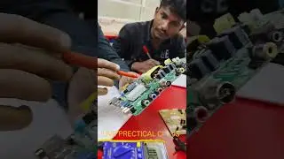 Live Prectical Class Ac Inverter pcb. Call 7979013532 #ledpanelrepair #acpcb #voltagestabilizer