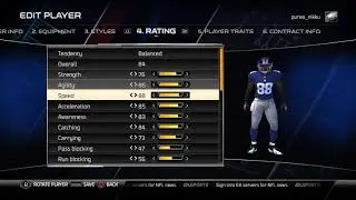 Madden 25: Hakeem Nicks Ratings