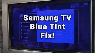 Устранение синего оттенка на телевизоре Samsung | Диагностика + Ремонт