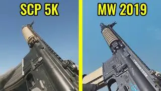 SCP 5K vs Modern Warfare 2019 - Weapons Comparison