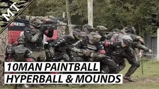 Mechanical 10man Classic Paintball ft. the Mayhem Tigers - Mounds and Hyperball action at the ECPL