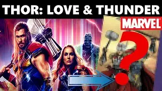 Drawing Thor: Love and Thunder in my style!