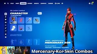 Mercenary Kor Skin Combos (Fortnite Battle Royale)