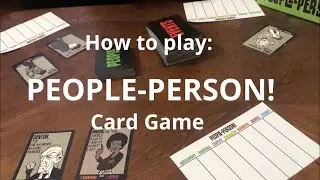 People-Person! Card game video instructions