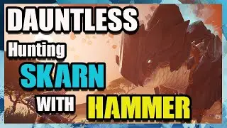 How to solo Skarn using Hammer - Dauntless