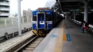 2019.8.20 2166次區間車 終點台中站進站 (信濃鐵道+媽祖彩繪)