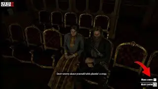 RDR2-What If Arthur Makes A Move On Mary Linton In Saint Denis Theatre