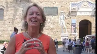 CET Art History Professor Angela Oberer- Piazza Signoria