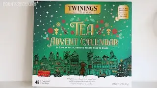 24 дня чая | Обзор адвент-календаря Twinings Tea &mdash; @TwiningsUSA
