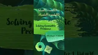 CP2, Chapter 1: Solving Geometric Problems