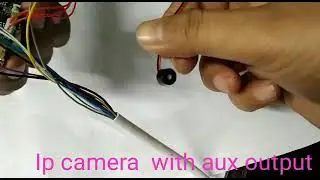 IP camera with Aux output solution Xm | Aux Output Solution
