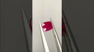 Red Gemstone (Ruby) from Afghanistan 0.90 crt
