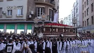 HUMILLACION Y ESTRELLA MALAGA 2024 CURVA ENTRE LAS CALLES ALVARO DE BAZAN Y MARMOLES 4K
