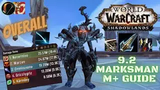 Hunter marksman 9.2 m+ guide (Gear, stats, soulbinds, macros, rotation etc..) - Wow shadowlands
