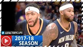Anthony Davis & DeMarcus Cousins Full Highlights vs Lakers (2017.10.22) - 49 Pts, 28 Reb!
