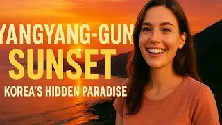 Today's we visit Yangyang- Gun sunset in South Korea ❤️😊 and explore their nature and culture 