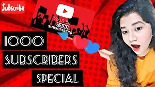1k subscribers special🥺❤️|| AD02 || 1k सब्सक्राइबर की खुशी मैं || #vlog #youtube #1k #1ksubscribers