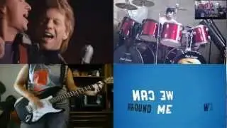 Bon Jovi Because We Can Cover Guitar and Drums by Jose Plaza and Paul Lennier