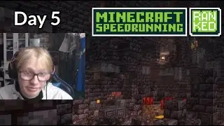 Speedrunning Minecraft Every Day until I'm Good DAY 5